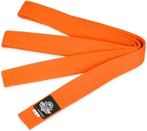 Pás ke kimonu DBX BUSHIDO OBI – Oranžová