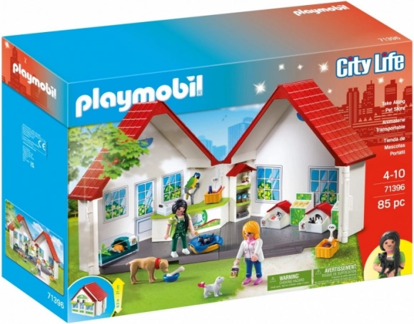 Sada figurek City Life přenosný zverimex