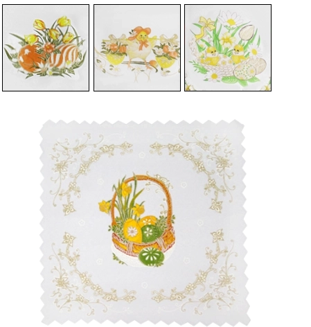 Velikonoční ubrus 46 × 46 cm