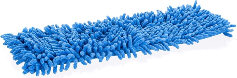 Náhradní žinylkový návlek na mop 42 × 13 cm – modrý
