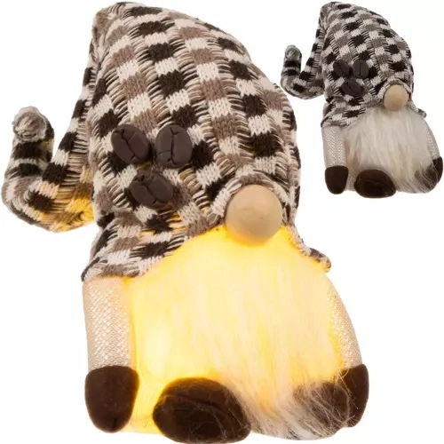 Stojící svíticí LED skřítek