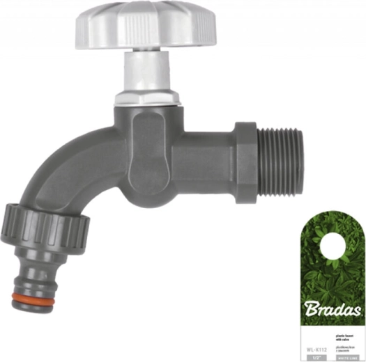 Kohoutek 1/2" s vnitřním závitem na rychlospojku White Line