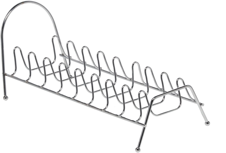 Kovový odkapávač na talíře 31 × 12,5 cm