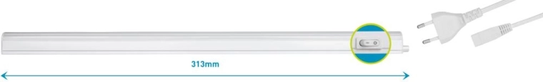 Retlux LED svítidlo T5 4 W 30 cm