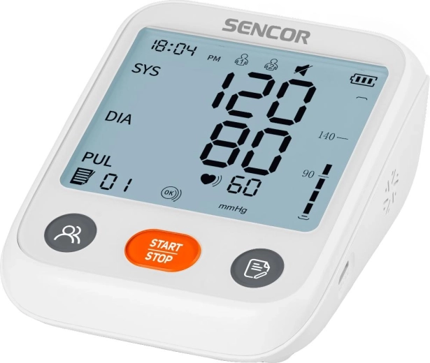Sencor digitální tlakoměr na paži SBP 1150WH