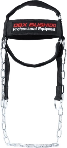 Posilovací postroj na krk DBX Bushido pro závaží