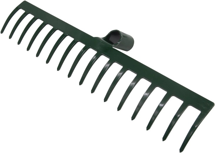 Hrábě PROFI 16 zubů z oceli 45,5 cm bez násady
