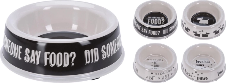 Protiskluzová melaminová miska pro zvířata 25 cm