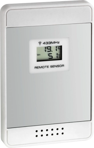 TFA bezdrátové čidlo teploty a vlhkosti s displejem