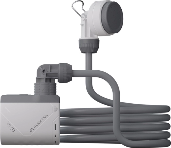 Flextail Tiny Shower přenosná sprcha s čerpadlem bílá