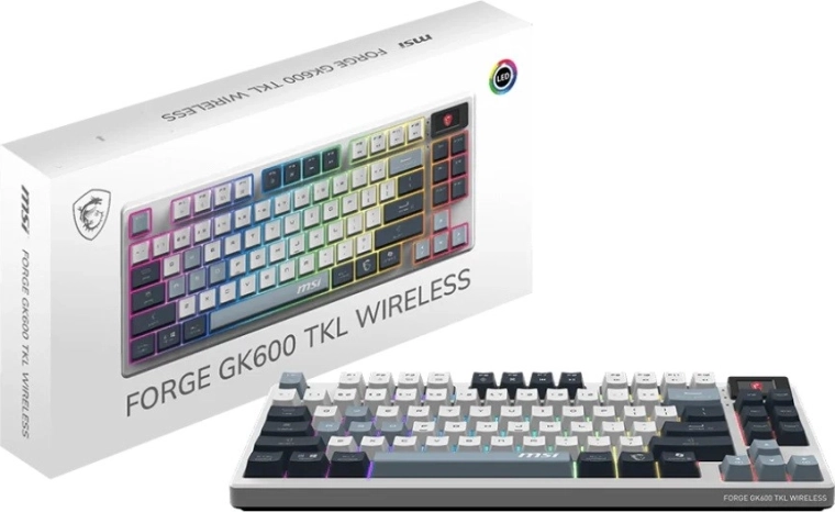 Herní klávesnice Forge tkl sky (US)