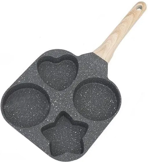 Pánev na vejce a lívance se čtyřmi formami pro indukci i plyn