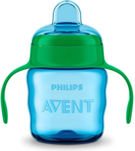Philips Avent hrneček pro první doušky Classic 200 ml s držadly pro chlapce