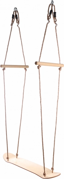 Dřevěná houpačka Skateboard pro děti