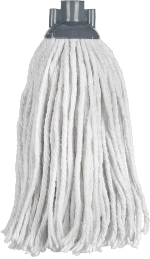 Koncovka mopu z bavlněných provázků 160 g s hrubým závitem