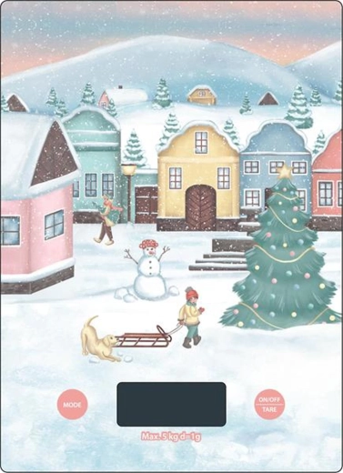 Elektronická kuchyňská váha Vesnička 5 kg