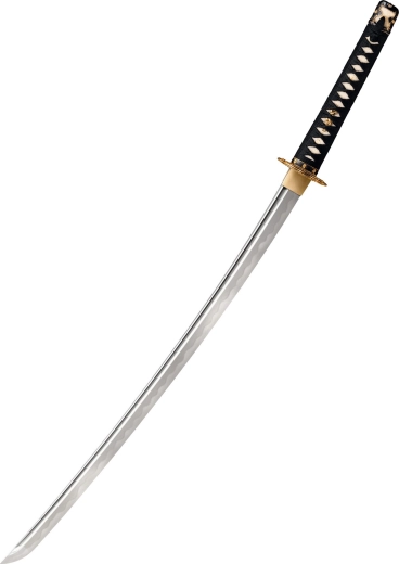 Cold Steel Tachi katana z damaškové oceli, 76,2 cm, lakovaná dřevěná pochva