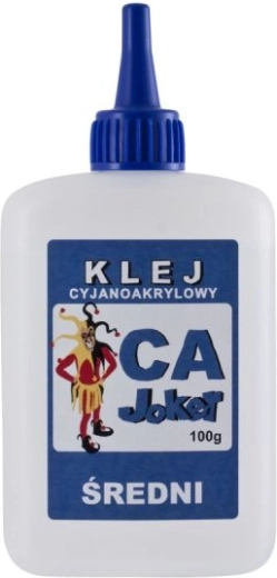 Kyanoakrylátové lepidlo střední 100 g Joker