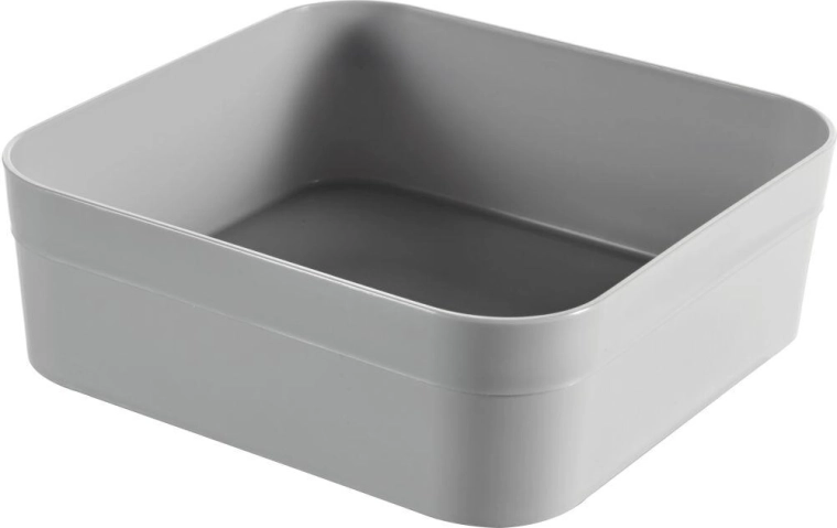 Organizér do zásuvky INFINITY 15 × 15 × 5 cm, šedý