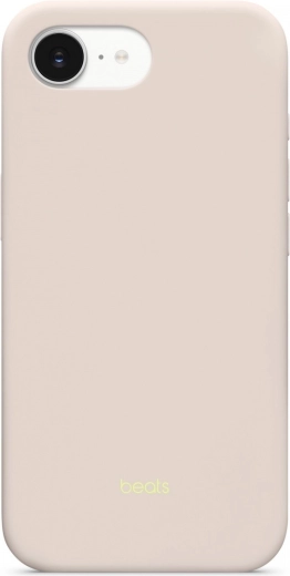 Silikonové pouzdro BEATS s MagSafe pro iPhone 17e – pískově béžové