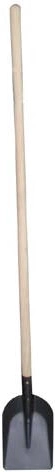 Lopata s násadou 19 cm – černá