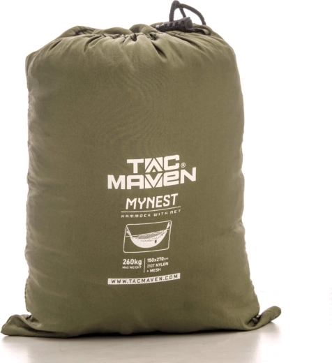 Houpací síť s moskytiérou PENTAGON Mynest, černá