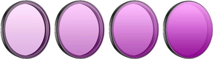 Sada ND filtrů pro DJI Osmo Action 6 (ND8/16/32/64)