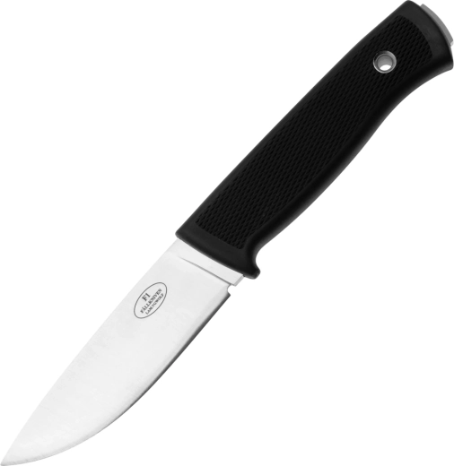 Fällkniven F1nZ outdoorový nůž 10 cm, satin, černý, Thermorun, pouzdro Zytel