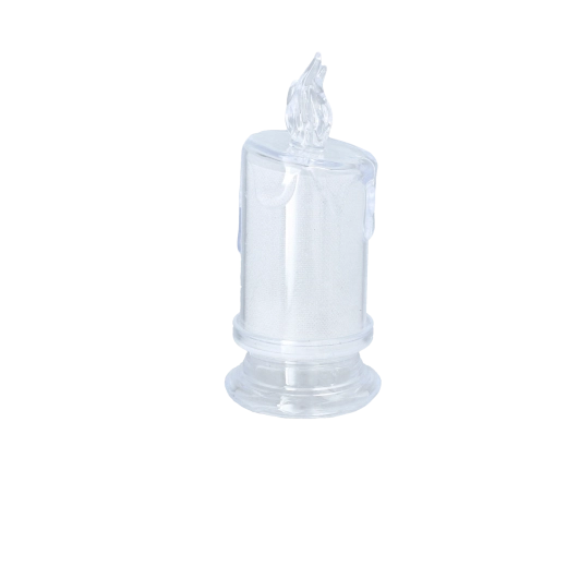 Led svíčka poloprůhledná 14,5 cm