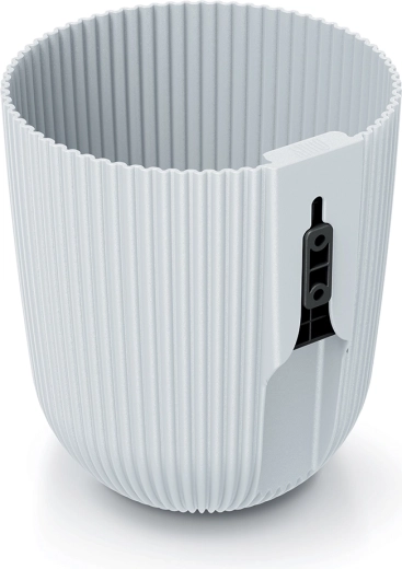 Závěsný květináč na zeď Milly Wall 14,6 cm bílý