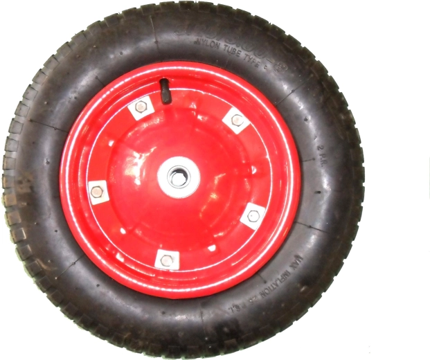 Nafukovací kolo pro zahradní kolečko 370 mm, otvor 16 mm