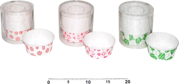 Barevné cukrářské košíčky