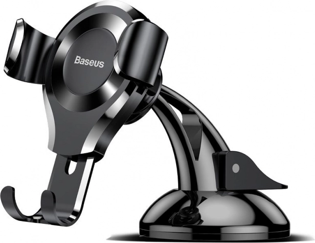 Gravitační držák telefonu do auta BASEUS Osculum, černý