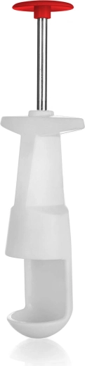 Odpeckovač třešní Culinaria Red, plast a nerez, 19 cm