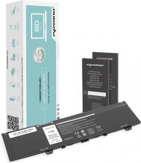 Baterie Movano pro Dell Inspiron 13 5370/7373/7386 3200 mAh (37 Wh)
