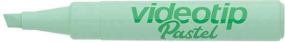 Zvýrazňovač ICO Videotip pastelový, pastelově zelený