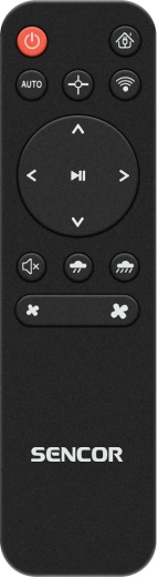 Náhradní dálkový ovladač SENCOR SRXD 9112 pro set-top boxy SRV 91x