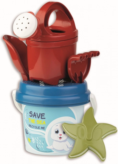 Sada na písek Oceán s konvičkou malá