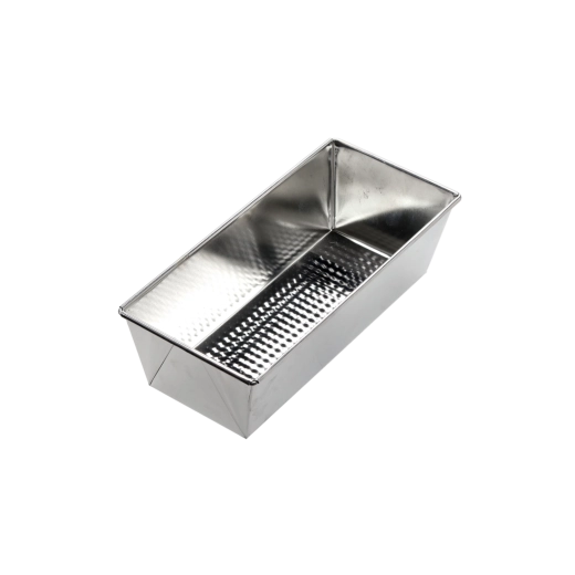 Plechová forma na pečení s reliéfním dnem 25 × 11 × 7,5 cm