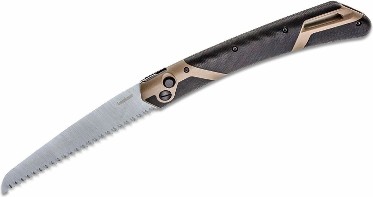 Skládací pila Kershaw Taskmaster Saw 2, 17,8 cm, černo‑hnědá