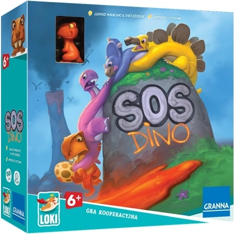 Loki SOS Dino – kooperativní desková hra - 1 kus