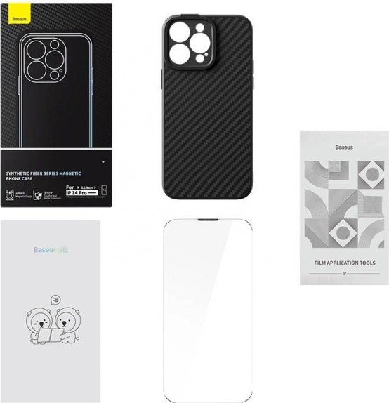 Baseus magnetické pouzdro pro iPhone 14 Pro černé