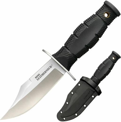 Cold Steel Mini Leatherneck Clip Point – malý nůž na krk s pouzdrem Secure-Ex