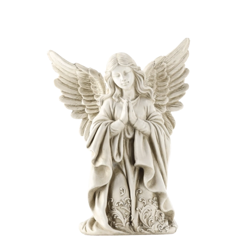 Dekorativní figura klečícího anděla