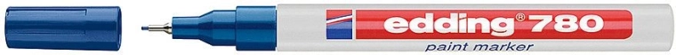 Lakový popisovač edding 780 modrý