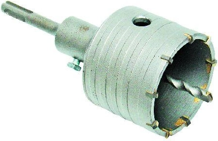 Vykružovací korunka 73 mm se slinutokarbidem a upínáním SDS Plus