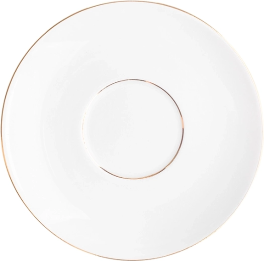MariaPaula klasyka zlatá linie porcelánový podšálek 15 cm