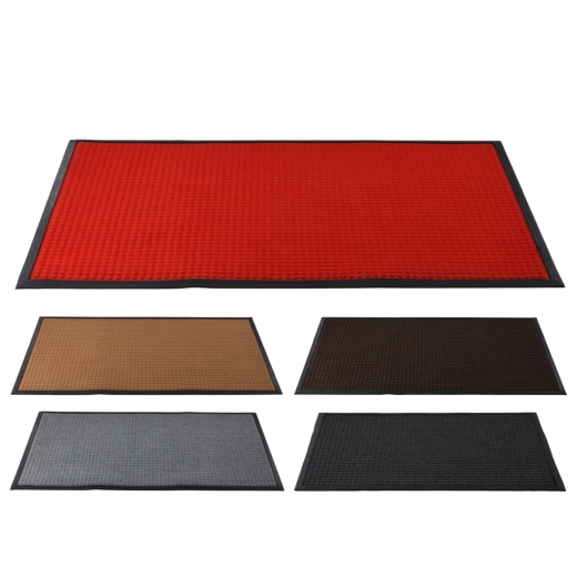 Obdélníková gumová rohož s polypropylenem 80×120 cm