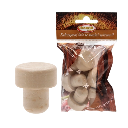 Syntetické zátky D18 pro lahve – sada 5 ks