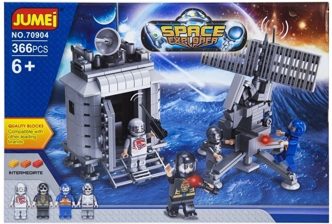 Stavebnice Jumei Space Explorer – kosmická výprava 366 dílků - 1 kus